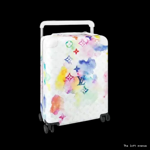WATERCOLOUR HORIZON MONOGRAM SUITCASE 55 37L CUSTOM 0528